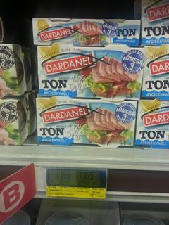  Dardanel Ton Ton Ton Balığı 160x2 Gr. (3 Al 2 Öde) 16.89 + Ücretsiz Kargo