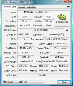  gt 630 vs gts 250