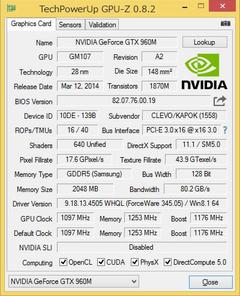  GTX960 VS GTX970'M'