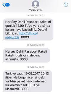 Vodafone'dan Hayatımın Kazığını Yedim