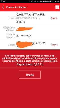 Akbank Direkt Findeks Risk Raporu Ücretsiz