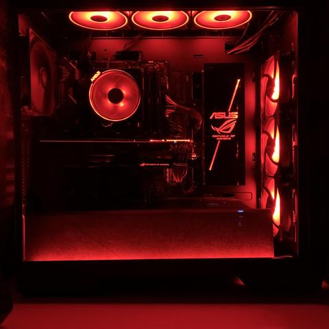 Kasa içi SSD RGB cover denemesi