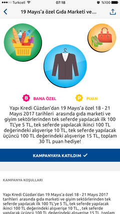 Yapikredi cuzdan 3x100 30 worldpuan(18-21 mayis-giyim-market)