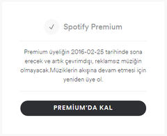  Spotify premium 3 ay 0.99 TL