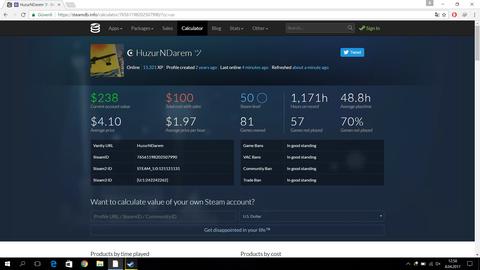 50 seviye Steam Hesabı Satılık