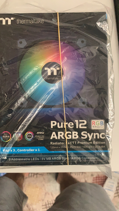 Sıfır termaltake pure 12 fan 3lü kit