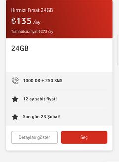 Redli 25 ultra paketi , enteresan fiyat