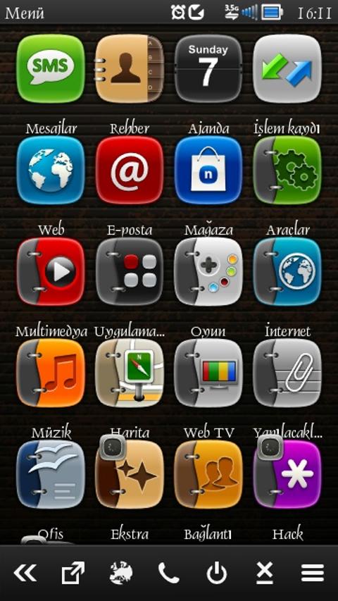 NOKIA S^3 / Anna / Belle - Uygulama / Oyun / Tema - Ana Konu II