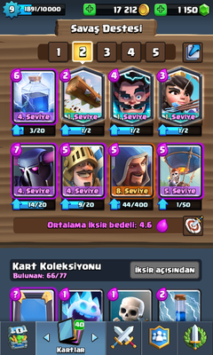 Satılık Efsanevili Kelepir Clash Royale Hesabı