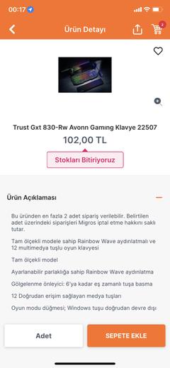 Migros Delist Ürünleri..