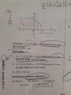  UÇ NOKTALARDA LİMİT SÜREKLİLİK TÜREV