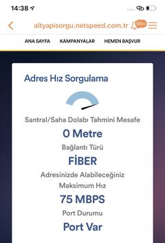 Netspeed FİBERNET/VDSL2 - ANA KONU / KULÜP