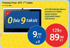  kipada 7' tablet 89 tl