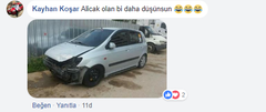 DİKKAT Hyundai Getz Değişenli-Km düşürülmüş araç(34EP9297)