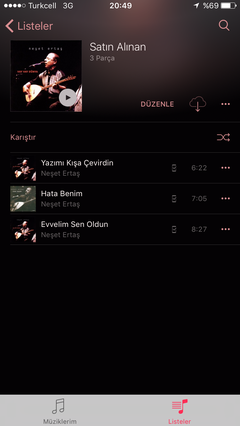  iTunes'dan Müzik Satın Alanlar | ANA KONU