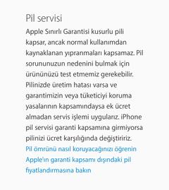 İphone 7 batarya değişimi