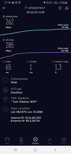 Turk Telekom superonline diğer ısp'ler upload hızlarını düşürdü