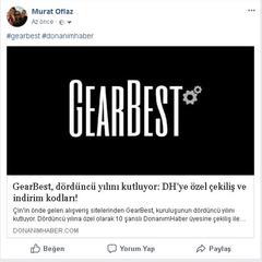 [Kazananlar belli oldu] GearBest, dördüncü yılını kutluyor: DH’ye özel çekiliş ve indirim kodları!