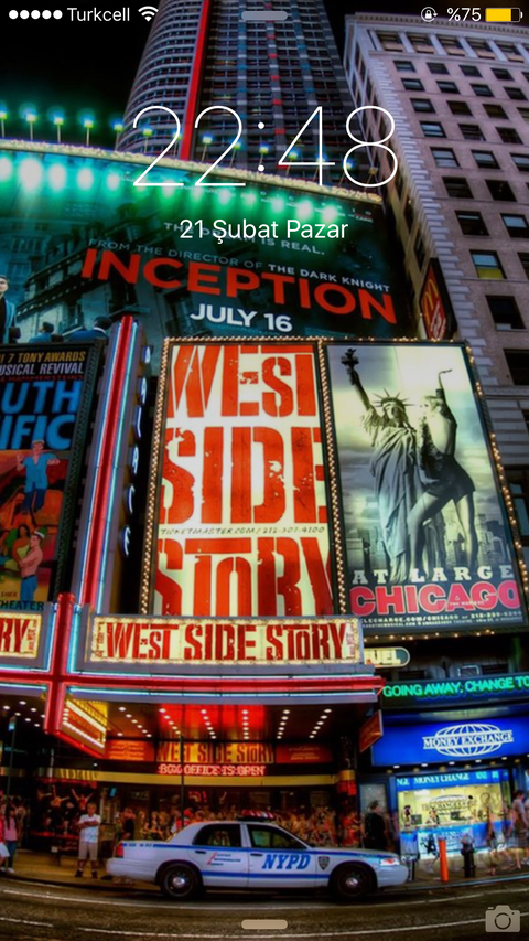 Herkes kilit ekranını atsın