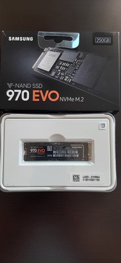 SATILMIŞTIR Samsung 250GB 970 EVO NVMe M.2 SSD