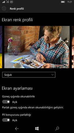 Windows 10'a nihayet mavi ışık filtresi geldi