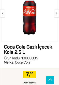 Kola 7. 5 lira