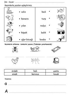 İLKOKULLAR İÇİN ETKİNLİK TEST VE UYGULAMALAR