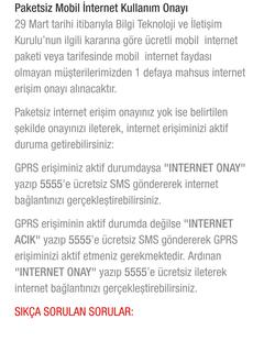  Bimcell İnternet Ayarı