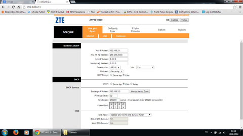 IP Kamera MODEM Port Açma Hakkında ve AYAR YARDIMI Lütfen