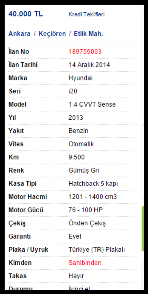 sahibinden.com ilan ekleme mantığı