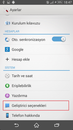  SONY XPERIA™ Z1 ROOT REHBERİ