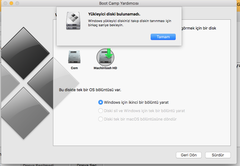 2011 model Macbook a windows kurulmuyor [YARDIM]