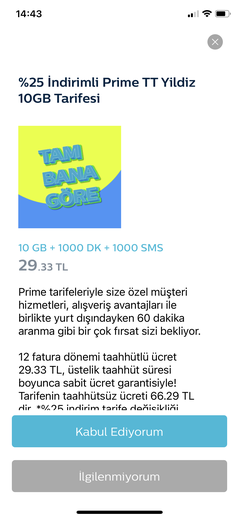 Türk Telekom Bana Göre Kampanyalar