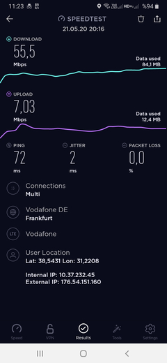 TÜM OPERATÖRLER 4,5G HIZ TESTİ [ANA KONU] 5G YE DOĞRU ADIM ADIM