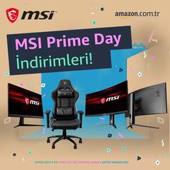 Seçili MSI Ürünlerinde Amazon Prime Day İndirimleri!
