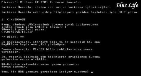 Linuxu, Windows Yüklü Diskten Kaldırmak & MBR Sorunları... Resimli Anlatım ...