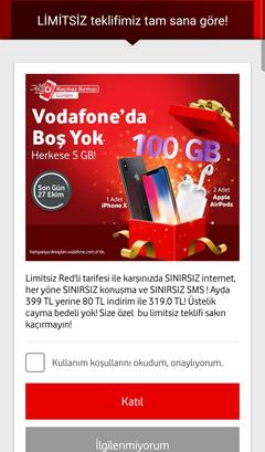 VODAFONE REDBOX 4.5G EVDE İNTERNET★ANA KONU★ [150GB 139TL , 300GB 199TL , 400GB 249TL] GÜNCEL