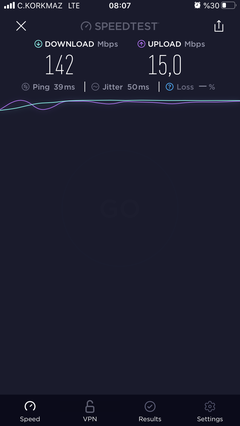 TÜM OPERATÖRLER 4,5G HIZ TESTİ [ANA KONU] 5G YE DOĞRU ADIM ADIM