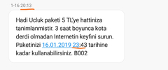 Turkcell'den yeni paketler ve sınırsız internet güzelliği