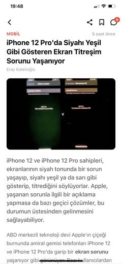 Apple iPhone 12 / iPhone 12 Mini [ANA KONU]
