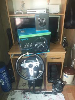 Logitech G920 Direksiyon (Momo) + Shifter + Pro Stand (Pc ve Xbox Uyumludur)