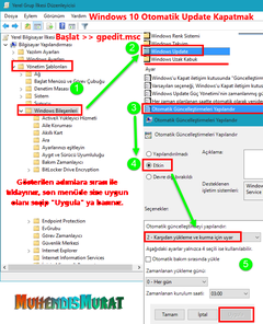 Windows 10 için Sürekli Tetiklenen Otomatik Güncelleştirmeleri Durdurma (WindowsUpdate)