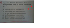  Dilbilgisi Ekler Sorularım ( Dershaneye gitmiyorum) 1 . ve 4. sorular kaldı çözemediğim yardım