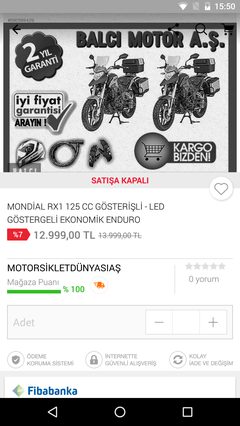 Sıfır Motosiklet Fiyatları (UÇTU) İkinci Ek Satan Fırsatçılara Gün Doğdu!!