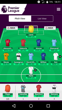 DH Fantasy Premier League 20/21