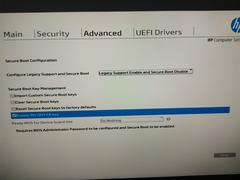 Secure boot disabled, legvy boot enabled yapınca bilgisayar açılmıyor?