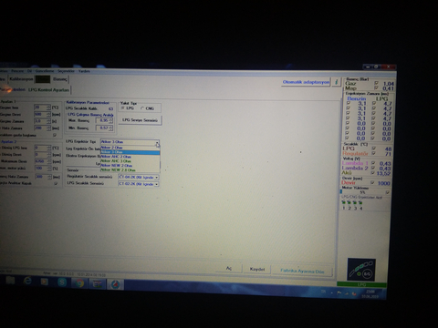 Pl2303 ile LPG ayarı