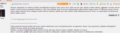 Telefon Alacağım Kararsızım