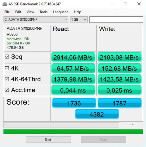 ::: ADATA XPG SX8200 Pro Gen3x4 512GB NVMe M.2 2280 PCI-E SSD mini inceleme :::