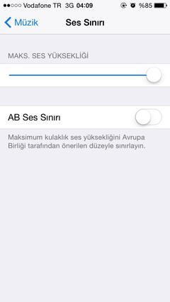  Avrupa Cihazlarında sınırlanan kulaklık seviyesine çözüm! (Jailbreak şart değil)